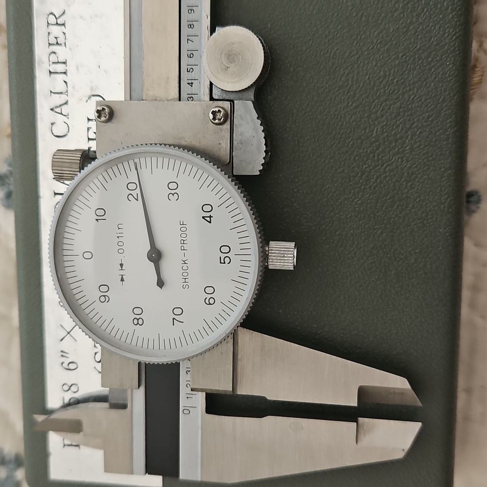 Vintage Dial Caliper P5658 6" x 0.001" - Picture 6 of 10